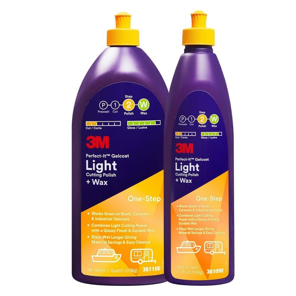 3M Perfect-It Gelcoat Light Compound+Wax 1 PINT