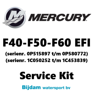 Mercury servicekit 40, 50 en 60pk EFI (4 cilinder)