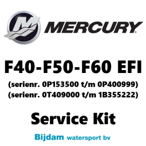 Mercury servicekit 40, 50 en 60pk EFI (4 cilinder)