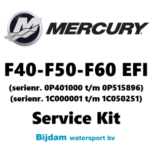 Mercury servicekit 40, 50 en 60pk EFI (4 cilinder)