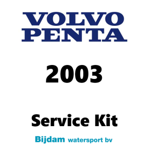 Volvo Penta service kit 2003