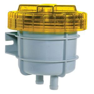 Vetus bilgewater/olie afscheider geurfilter voor 19 mm slang