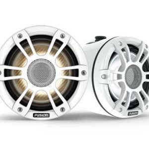 Fusion SG-FLT653SPW 6.5'' Sports White Tower Speakers, CRGBW LED, set van 2