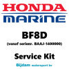 Honda servicekit BF8D (vanaf serienr. BAAJ-1400000)