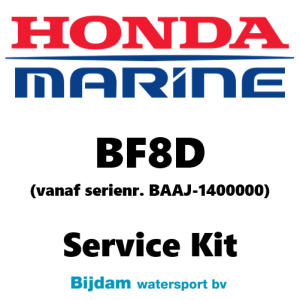 Honda servicekit BF8D (vanaf serienr. BAAJ-1400000)