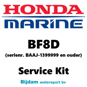 Honda servicekit BF8D (serienr. BAAJ-1399999 en ouder)
