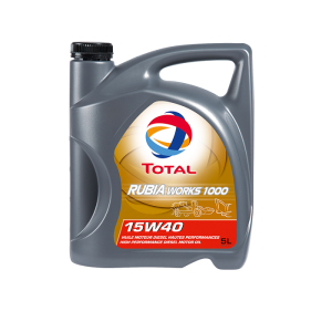 Total RUBIA WORKS 1000 15W40 5L