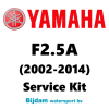 Yamaha servicekit F2.5A (vanaf 2002 t/m 2014)