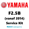 Yamaha servicekit F2.5B (vanaf 2014)