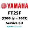 Yamaha servicekit FT25F (2009 +)