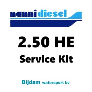 Nanni servicekit 2.50 HE