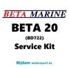 Beta Marine servicekit Beta 20 (BD722)