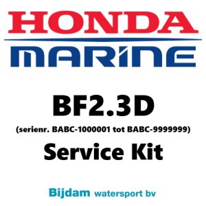 Honda servicekit BF2.3D (serienr. BABC-1000001 tot BABC-9999999)
