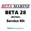 Beta Marine servicekit Beta 28 (BD1005)