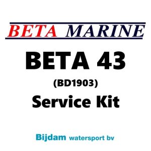 Beta Marine servicekit Beta 43 (BV1903)