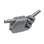 Allpa kunststof waterlock/uitlaatdemper 55/60/65mm 20ltr