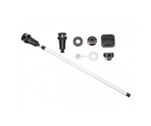 Allpa draagbare LED Navigatie staaflantaarn set met telescopische buis met Adapter Set
