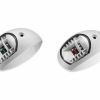 Navigatieverlichting LED wit opbouw set (sb+bb)