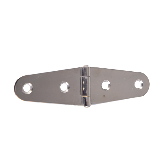 RVS scharnier 27x101