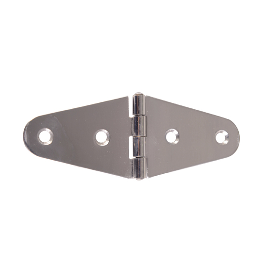 RVS scharnier 38x101