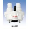 RM69 tweewegkraan set A slangaansluiting recht RM802