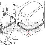 Honda afdichtrubber kap 15/20pk 63102-ZY1-300