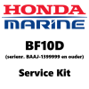 Honda servicekit BF10D (serienr. BAAJ-1399999 en ouder)