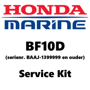 Honda servicekit BF10D (serienr. BAAJ-1399999 en ouder)