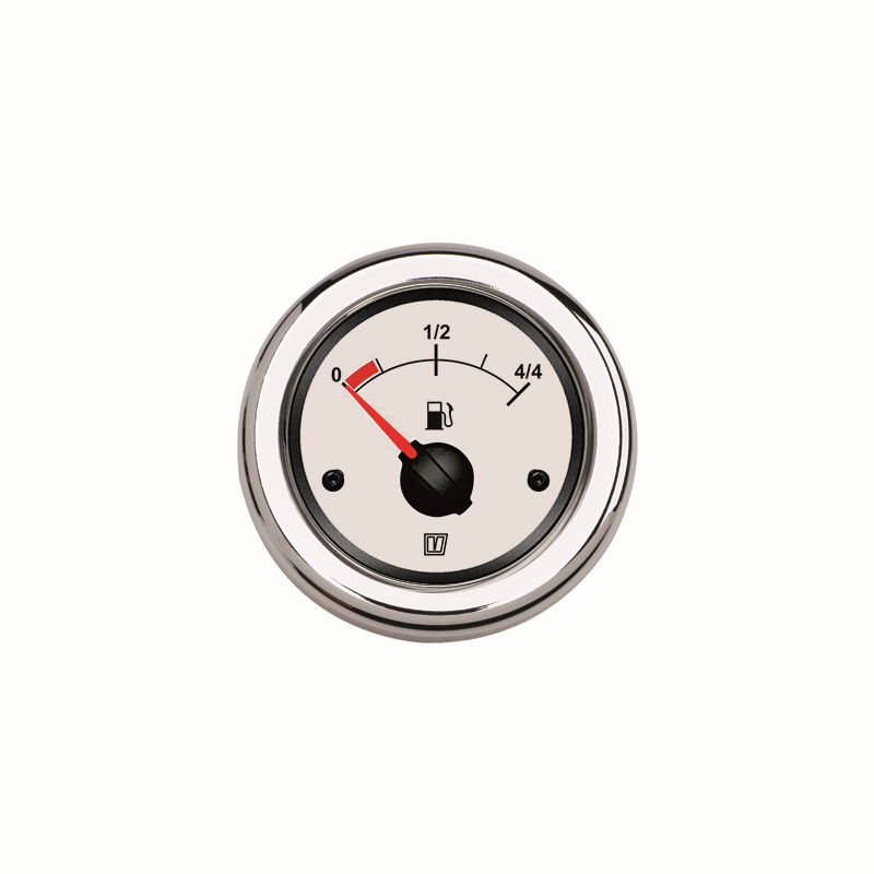 Vetus brandstofmeter wit 12/24V FUELW