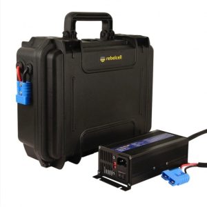 Rebelcell outdoorbox 12.70AV met lader (10A of 20A)