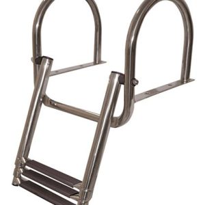 Hollex telescopische zwemtrap rvs316 4+1 treden