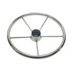 Stuurwiel rvs 5 spaken 34,3cm