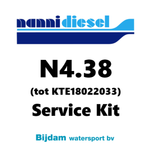 Nanni servicekit N4.38 tot KTE18022033