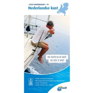 ANWB Waterkaart 19 Nederlandse Kust