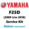 Yamaha servicekit F25D (2009 t/m 2018)