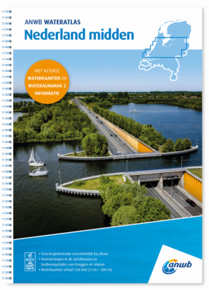 ANWB Wateratlas Nederland Midden