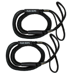 Flex Rope Nautic XL - Zwart (set van 2 stuks)