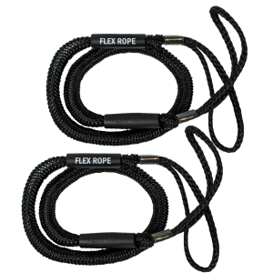 Flex Rope Nautic XL - Zwart (set van 2 stuks)
